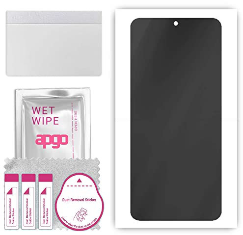 apgo Hydrogel Blickschutzfolie, Matt, kompatibel mit Samsung Galaxy S20 Ultra, Privacy Displayschutzfolie, Schutzfolie mit Positionierhilfe, Anti-Spy, kratzfest, einfache Montage