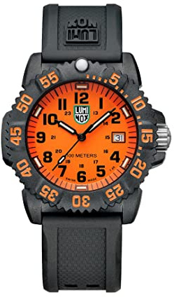 Luminox - G Kollektion Sea Lion Herrenuhr 38mm - Militäruhr in Schwarz mit Datumsanzeige 100m Wasserdicht - Mehrere Varianten - Hergestellt in der Schweiz - Herren Uhr - Hergestellt in der Schweiz…