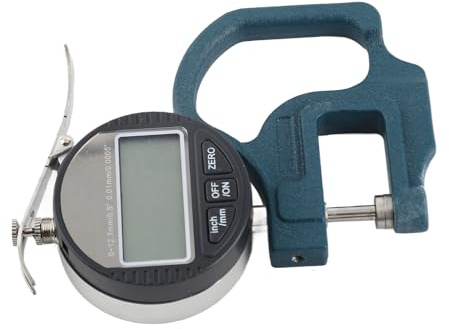Eujgoov 0-12,7 Mm Spessimetro Percentuale Digitale Spessimetro Elettronica con Display LCD