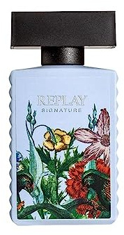 REPLAY - Signature secret for woman eau de toilette - Profumo da donna floreale, agrumato, intenso, energetico, accattivante e frizzante. Flacone da 30 ML
