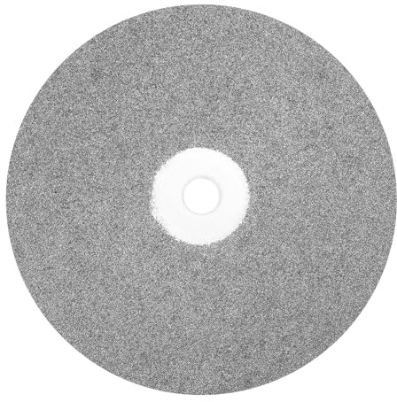 sourcing map Disque de ponçage diamant grain 80, 15,2 cm, double face, disque de polissage plat, disque abrasif pour pierre précieuse, carrelage, porcelaine, verre, pierre, métal