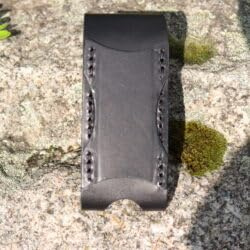 Midgards-Messer Universal Lederscheide Groß Schwarz aus Leder