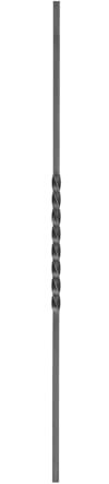 shivler Zaunelemente Gartentor Metallzaun Zäune Zaundekoration Zaunpfosten Balkonverkleidung Set Verschiedene Muster (950mm - 05.045/4 Stück)