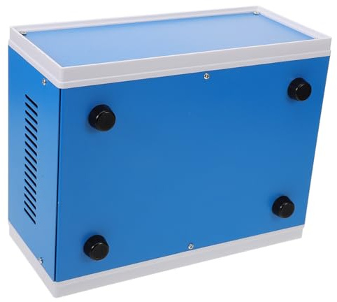 Gadpiparty Metall Anschlusskasten Projektgehäuse mit Deckel Universelles Selbstgemacht Elektrogehäuse 110x250x190mm Robustes Elektronikgehäuse für Schaltkästen Vielseitig Einsetzbar