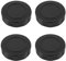 LT Easiyl 4Pcs 32MM Inner Diameter Lens Caps Lens Covers Binocular Objective Lens Cover For Binoculars Telescopes Monocular and Optical Accessory