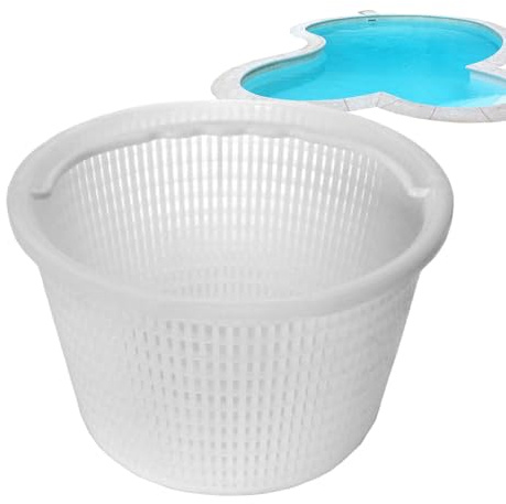 Generico Skimmer Basket - Skimmer Replacement Basket | 7.99 Inches Swimmings Pool Skimmers Replacement Baskete | Swimming Pool Skimmar with Handle for Ground And in Ground Swimming Pools