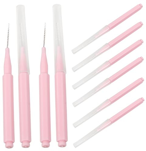 NOLITOY 10pcs Shower Head Cleaner Brush Small Nylon Nozzle Cleaning Tool Anti-clogging Gap Brush for Shower and Electronics Household Maintenance