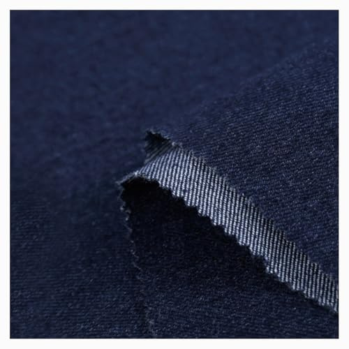 Blått denimtyg för sömnad, hantverk, snyggt tygtyg av The Yard Jean material material sömnad quiltning dekoration (blå 4,15 x 1,5 m)