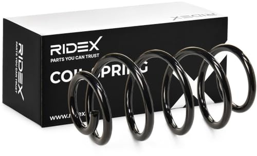 RIDEX 188C0547 2x Federn Fahrwerksfedern Vorne Kompatibel mit VW Transporter T5 Bus 7HB, 7HJ, 7EB, 7EJ, 7EF, 7EG, 7HF, 7EC 7E0411105C 7E0411105D
