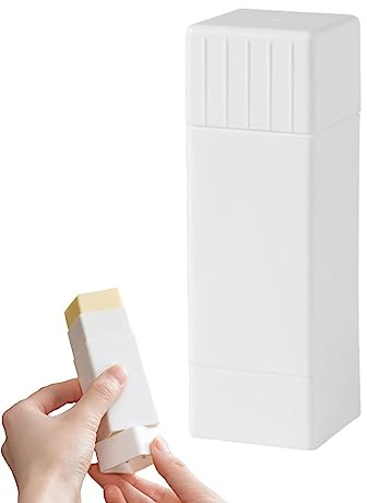 Pomrone Butter Spreader Stick | Butter Stick Holder Container with Cover,Butterer Mill Dispenser for Standard Butter, Evenly Spread Toast, Baking Pans, Pancakes, Bread, Corn