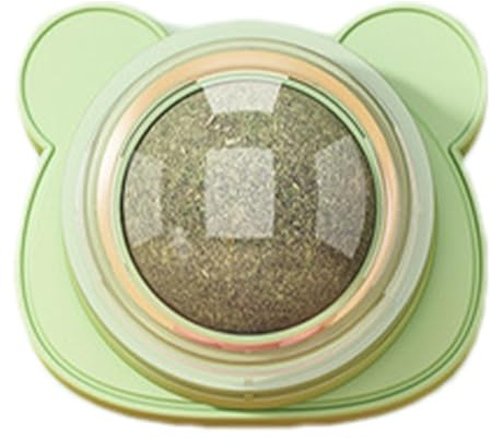 Boules murales rotatives à Herbes à Chat | Jouet à mâcher pour Chaton léchable - Balle d'herbes à Chat pour Chats, Jouet interactif à lécher et à mâcher pour Chat, 2,17 x 2,56 x 1,57 Pouces,
