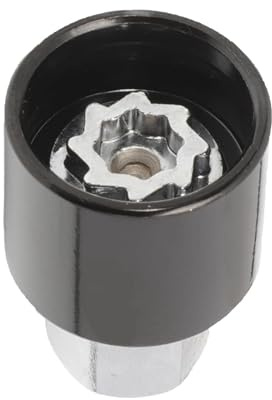 Xiciki Anti Theft Car Locking Wheel Nut Key 524 or D, Replacement for VW Locking Wheel Nut Remover, Anti-Theft Security Nut Security Master Anti-Theft Screw Socket Wrench Tool