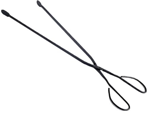 XUCZHAI Pinzas for carbón, Pinzas for Barbacoa, Chimenea, Pinzas for leña for Exteriores, Tijeras for Troncos, Abrazadera for Parrilla, recolector de Camping, Cocina