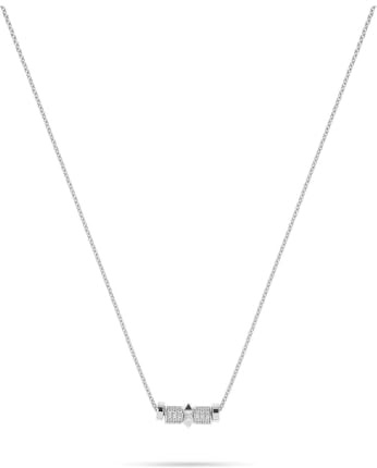 JETTE Damen-Kette 925er Silber, recycelt Zirkonia One Size, Silber 32028449