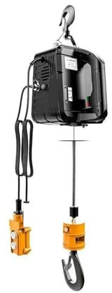 Palan électrique, grue portative de 500Kg for le levage d'atelier de production de manutention de cargaison d'amélioration de la maison de voitures Pour voitures, bricolage, manutention(Line control s