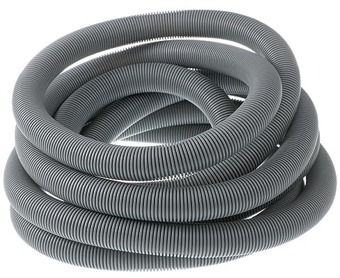 NUOBESTY Washing Machine Hose 4 Meter Extension Washer Hose Flexible Plastic Drain Pipe Kit for Kitchen and Bathroom