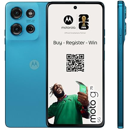 Moto G75 8+256 Aqua Blue with Co2 offset