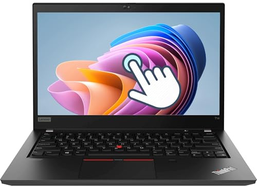 Lenovo Thinkpad T14 Gen 1 Touchscreen Laptop, 14 FHD Notebook, Intel Core i7-10510U, 16GB DDR4 RAM, 512GB SSD, Amerikanische Tastatur, Windows 11 Pro (Generalüberholt)