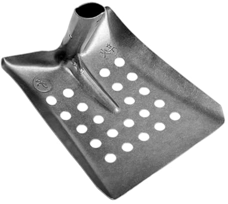 Pala de malla de ángulo de 70 grados resistente para limpieza de drenaje, mango ergonómico