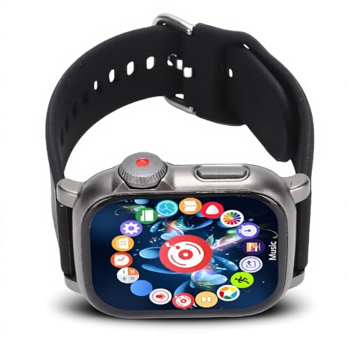 Sxhlseller Wearable MP3 Player with Bluetooth 5.4, Music Player with 2.01 Inch Touch Screen for Sports Running, Voice Recorder Fitness Tracker (32G)