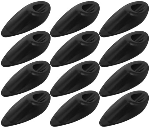 JOINPAYA Kit de 12 Piezas Pasacables para Cambio de Bicicleta Conectores de Cableado Interno de Cuadro Hebillas Integradas de Nailon Negro para Enrutamiento Suave y Protección Duradera