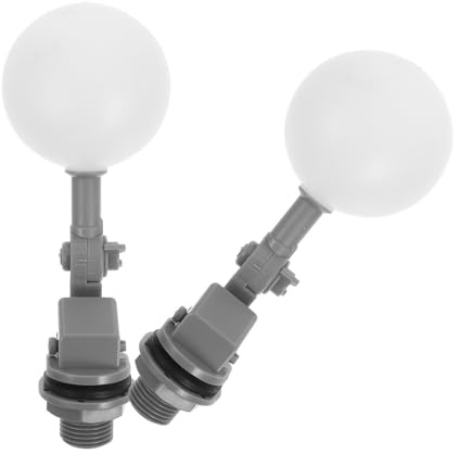 Vanne à Flotteur 1/2 Pouce 2pcs en Plastique pour Réservoir D’eau