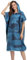 FLYILY Surf Poncho Mobile Umkleide Umkleidehilfe und Kuscheliger Bademantel in Einem Modisch und nützlich (NavyGeometry, Large(Fit for Adult))