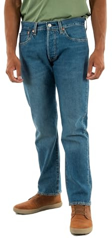 Levi's Herrar 501 original fit jeans, Fönsterpanel ltwt, 32W / 32L