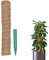 Support de en fibre de coco pour Monstera, treillis amovible | piquets extensibles pour grimpantes, pothos philodendron, support de jardin intérieur et extérieur pour une forte