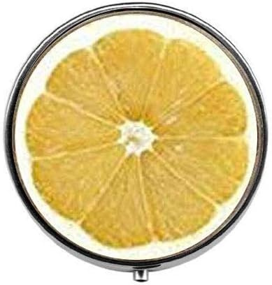 Boîte à pilules en verre Citron Fruit
