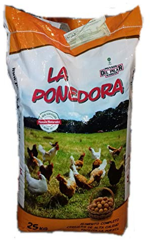 Nourriture pour poules pondeuses en sac de 25 kg
