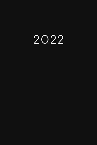 2022: Edler Terminplaner 2022 A5 1 Woche 2 Seiten I 160 Seiten I Viele nützliche Extras I Kalenderbuch I Wochenplaner I Jahreskalender I Farbe Schwarz