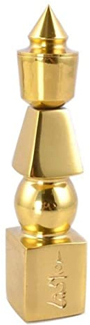 Feng Shui Figure Statue Skulptur Hausdekoration Moderne Abstrakte Skulptur Statue Handwerk Familie, Feng Shui 5 Element Pagode Home Decor Kupfer Fünf-Rad-Turm Ornamente