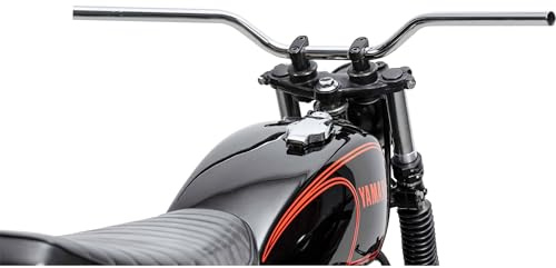 Hashiru Superbikelenker 22mm Stahl 0084 – Verchromt – Für Motorrad Rohrlenker – 76x7,1cm neutral