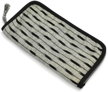 Lantern Moon Stricknadeletui – Nadeletui aus Baumwolle mit Reißverschluss – Aufbewahrung für Stricknadeln, Häkelnadeln, Kabel, Kurzwaren, DPN – 23 x 12 x 3 cm