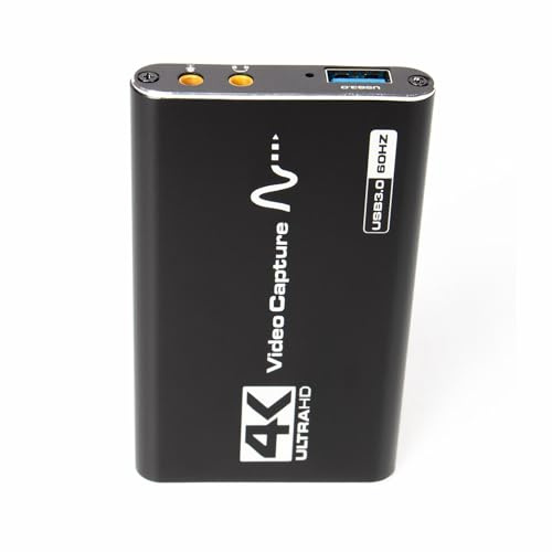 MOUDOAUER Capture and Stream Video Recorder Grabber, HDMI to USB 3.0 4K Video Capturer 1080P 60HZ for Game Recording, Live Streaming Broadcasting
