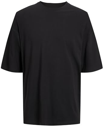 JACK & JONES Jjecharge T-Shirt col Rond Noos, Noir, S Homme