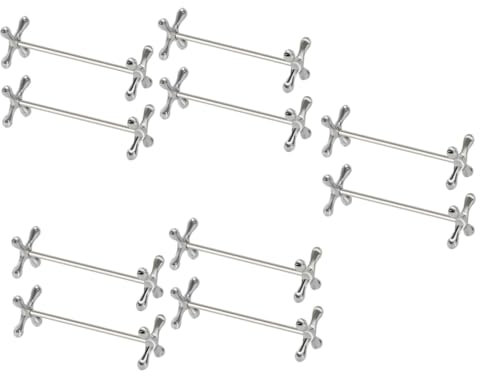 IMIKEYA 10stücke Essstäbchenablage Aus Metall Dekorative Für Essgeschirr Stilvoller Löffelständer Für Tisch Und Party Langlebig Und Leicht Zu Reinigen