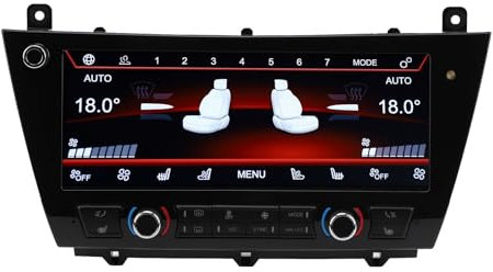 Yctze Auto AC Touchscreen Touchscreen Klimatisierung LCD Touchscreen 10,25 Zoll Sitzheizung Sprachsteuerung Klimaanlage Panel LCD-Bildschirm für X5 X6 F15 F16