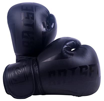Guantoni da boxe da donna, uomo e bambino, in pelle PU, guanti professionali per MMA, Muay Thai, arti marziali, taekwondo, kickboxing, sparring, allenamento, combattimento, sacco da boxe, guanti con