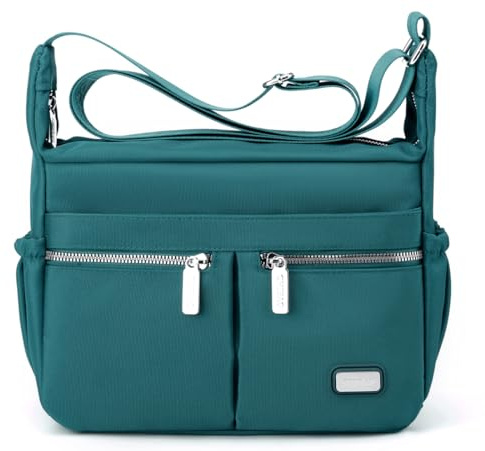 ZZYING Crossbody-Tasche für Damen, lässige Nylon-Umhängetasche, Damen-Geldbörse und Handtasche, lässige Taschen für Damen