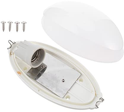 Mipcase Lampe De Sauna Antibuée Et Anti-Vapeur pour Hammam, Plastique Résistant Et Sécurisée, Puissance 3w, Usage Sauna Hautes Températures