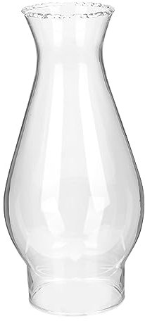 Mikinona Öllampe Glasabdeckung Petroleumlampe Campinglampe Lampenschirm Ersatz Kamin Haushalt Geschäft Outdoor Retro Design