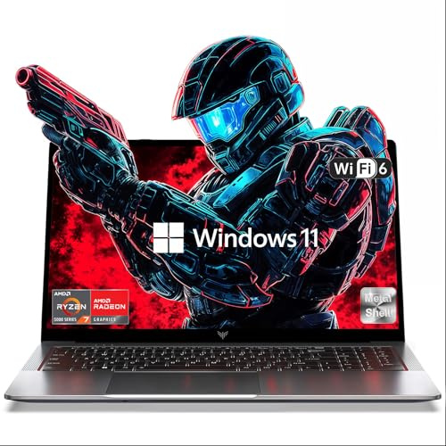 ACEMAGIC 2025 Laptop with Backlit Keyboard, 16.1-inch FHD Display Laptop with AMD Ryzen 7 5700U Processor(8C/16T), 16GB RAM 512GB ROM Laptop Computer, Support WiFi 6, 53Wh Battery