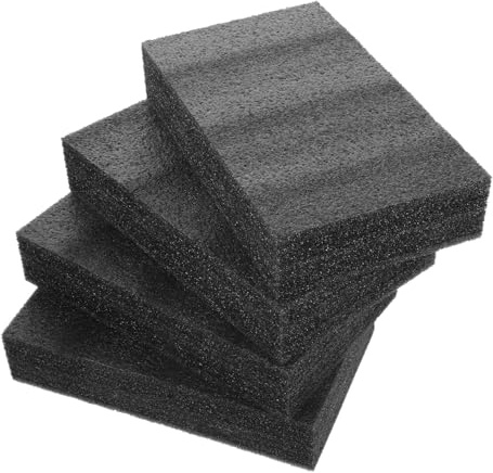 OSALADI 4pezzi Pannelli in Schiuma Per Inserti in Schiuma Multiuso Rivestimenti Per Spedizioni Forniture Per Uso Quotidiano Pannelli Flessibili Per Protezione Degli Articoli