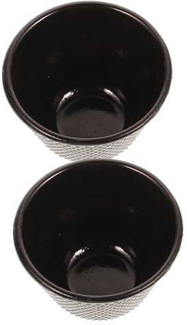 Mobestech Lot De 2 Tasses à Thé Kung Fu En Fonte Rétro 150ml Résistantes à La Chaleur Pour Maison Salon De Thé Service Délicat