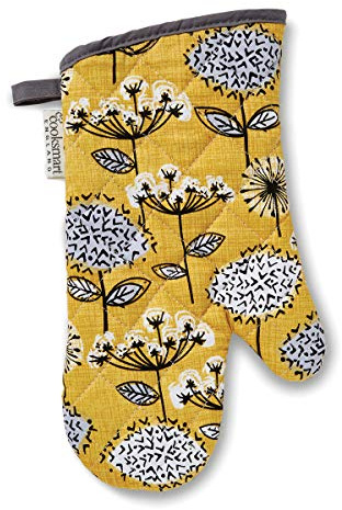 Cooksmart Gauntlet Oven Gloves, Modern Design | Heat resistant protection, British designed, extended length, suitable for baking, cooking and handling hot cookware