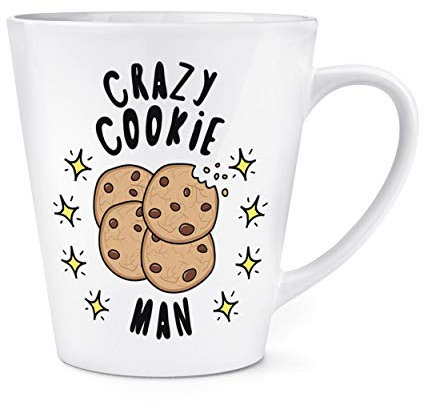 Pazzo Biscotti Uomo Stars 12oz Latte Tazza