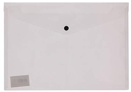 TIPTOP OFFICE TTO Dokumententasche PP A4 180µm, Weiß 404213