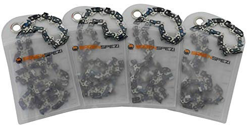 4 Sägenspezi Sägeketten 30cm 3/8 44TG 1,1mm Vollmeißel kompatibel mit Stihl Motorsägen und andere